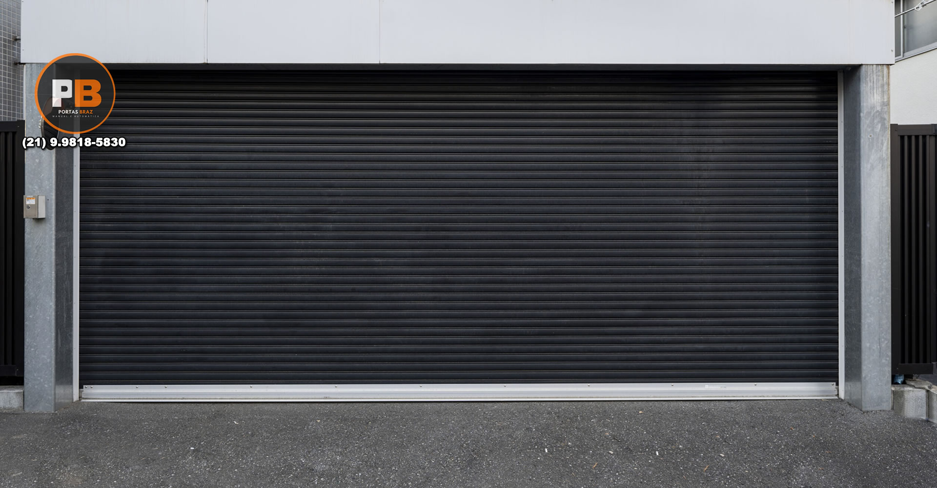 Imagem de reparo emergencial de portas automáticas